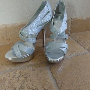 Aldo silver shoes